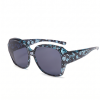 Magnum-Blumen-Schwarz-Blau