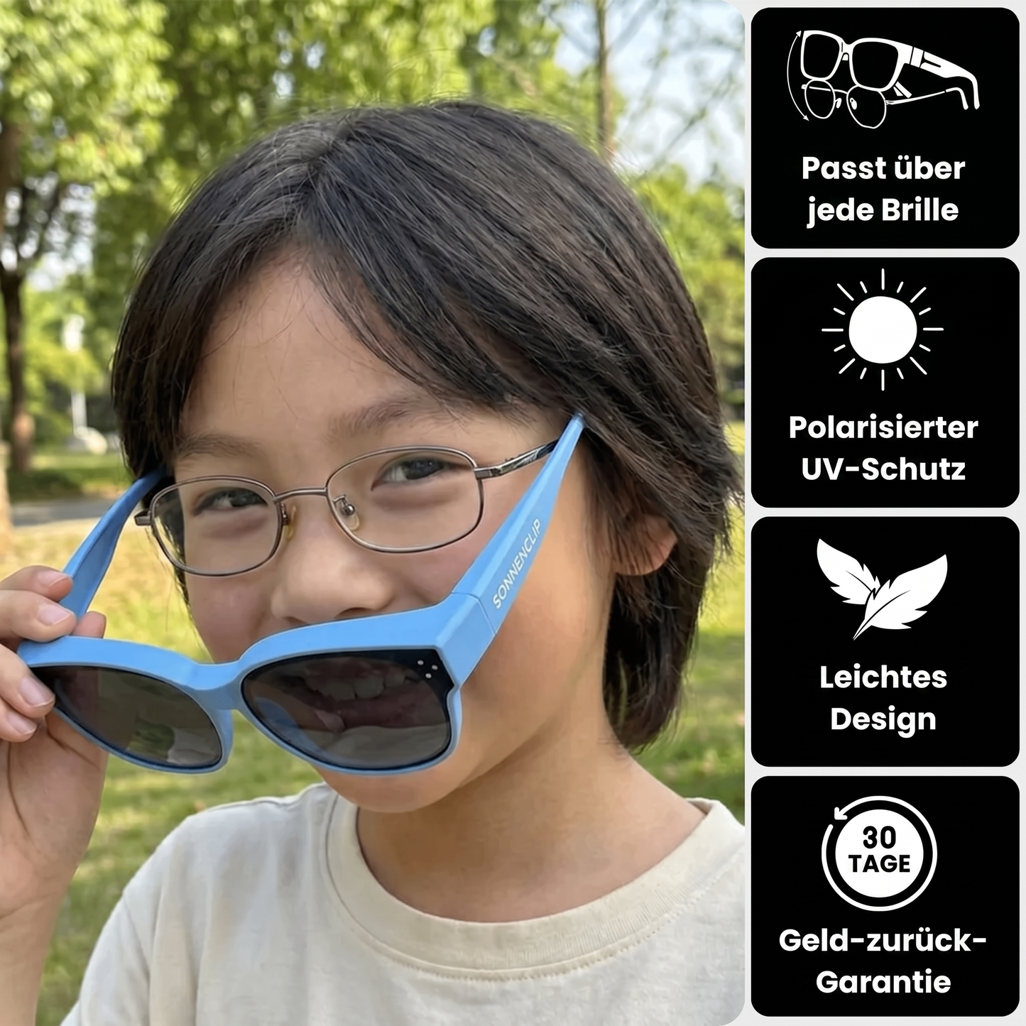 Kinder-Überbrille